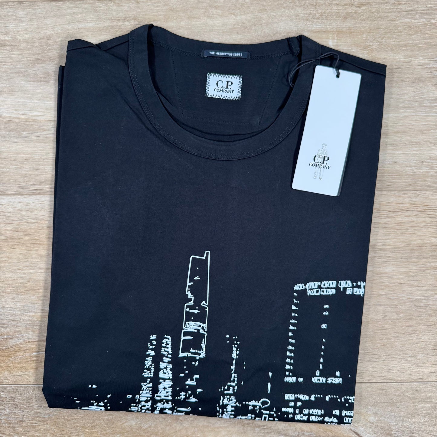 CP Company Metropolis Series Graphics T-Shirt in Black