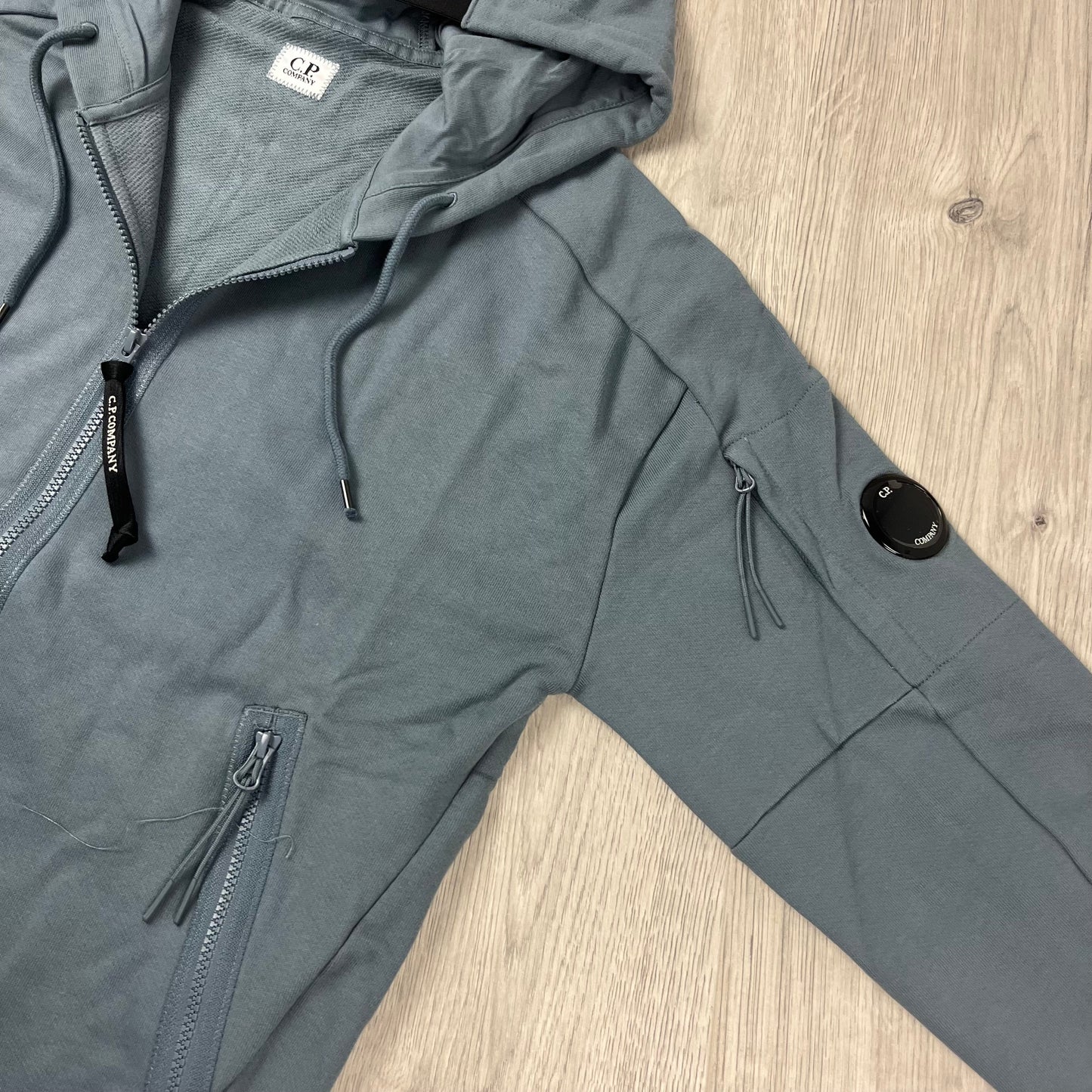 CP Company Zip Hoodie - Stormy