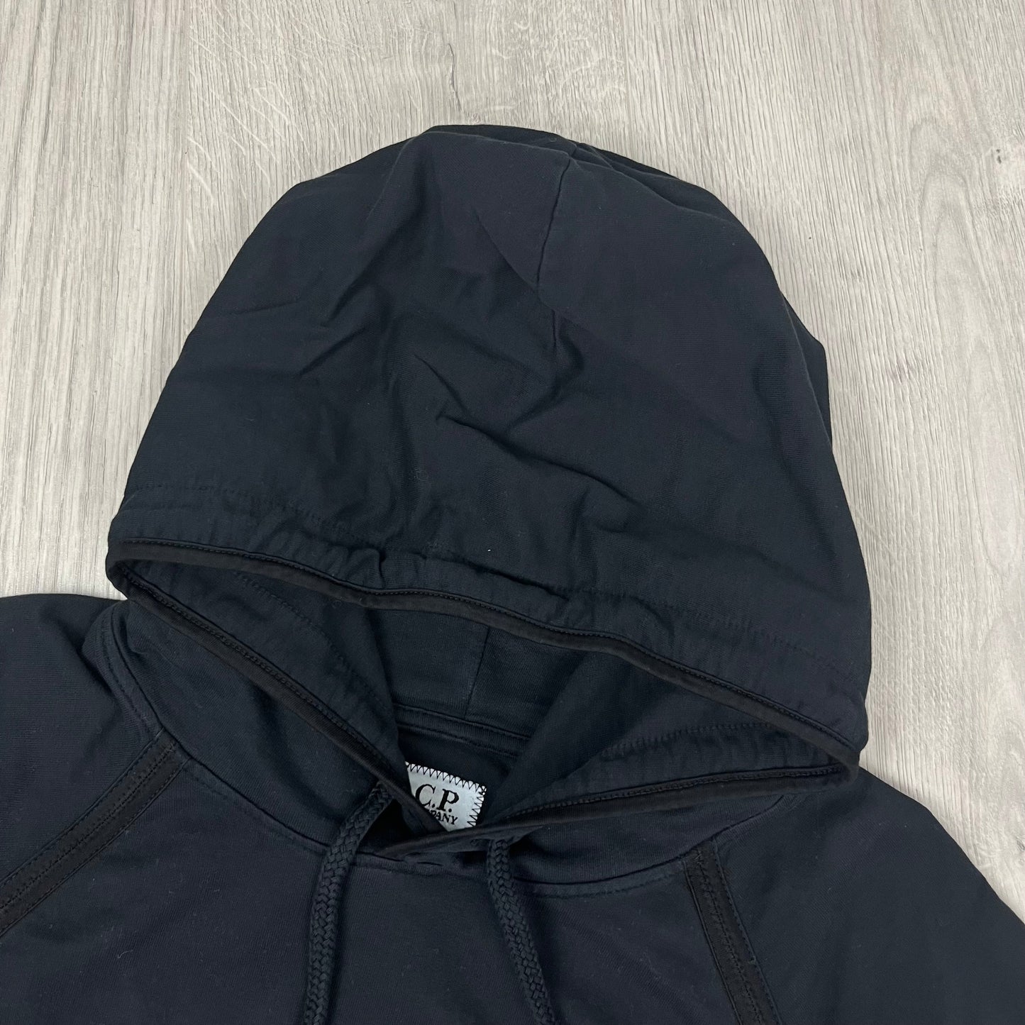 CP Company Light Fleece Hoodie - Black
