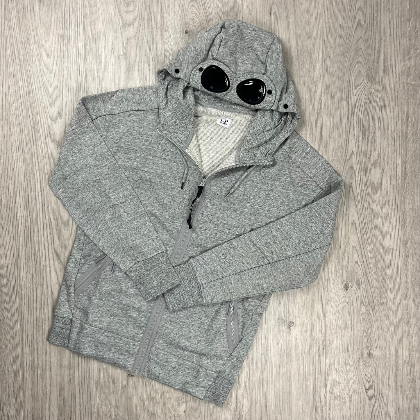 CP Company Raised Fleece Tracksuit - Grey