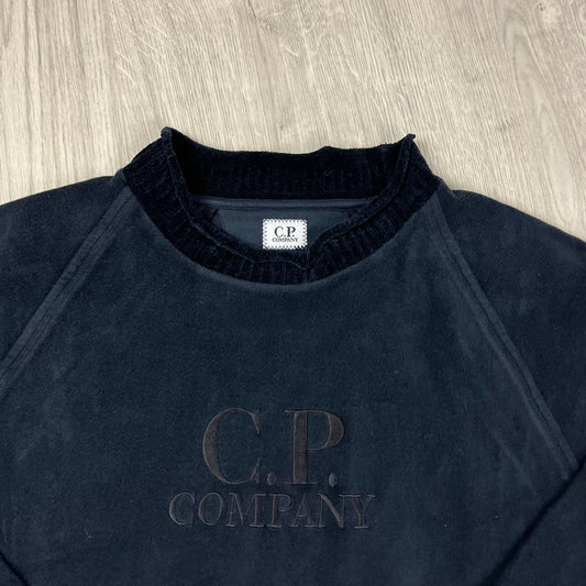 CP Company Roll Neck Sweatshirt - Navy