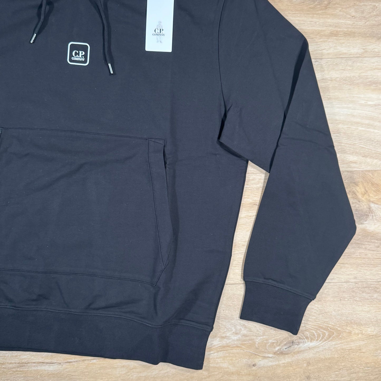 CP Company Metropolis Graphic Hoodie in Black